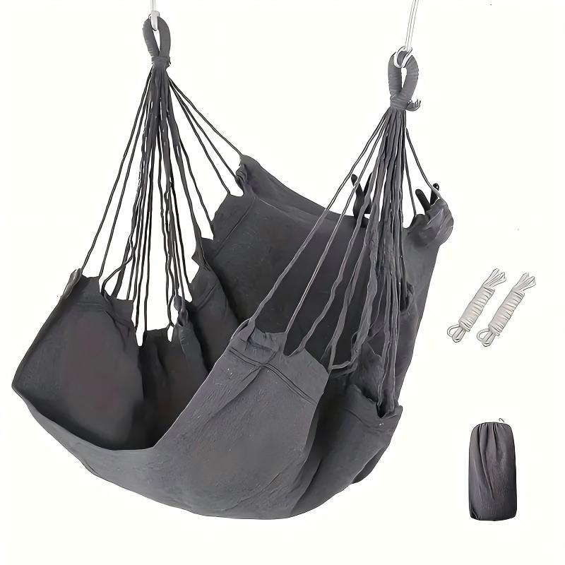 Kids Outdoor Hammock Chair - 1 шт. Портативное подвесное кресло-гамак из