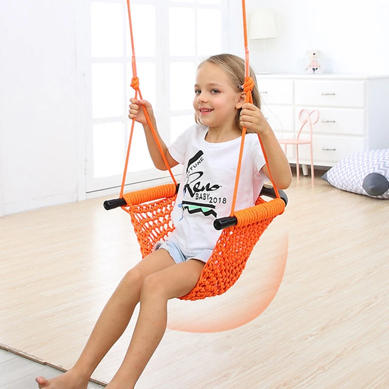 Kids Outdoor Nest Swing - Детский гамак-кокон, плетеные качели, игрушки для