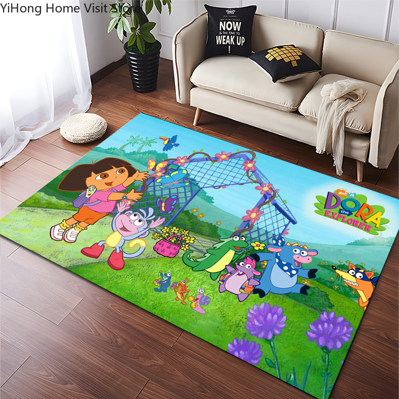 Kids Outdoor Table And Chairs - Забавный ковер с изображением Дораэмон для