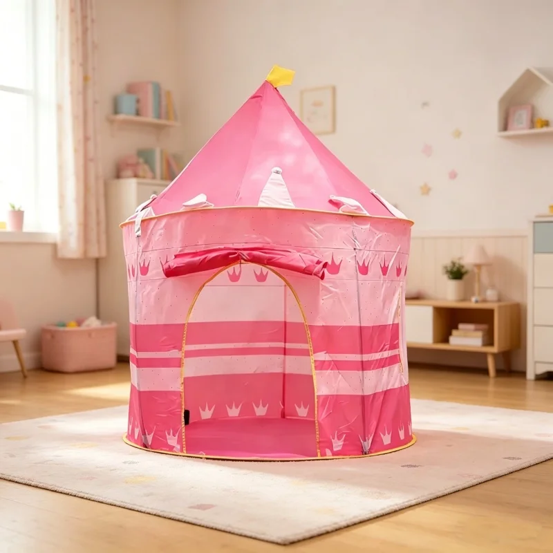 Kids Outdoor Teepee - Складной детский игровой домик-палатка, портативный замок,