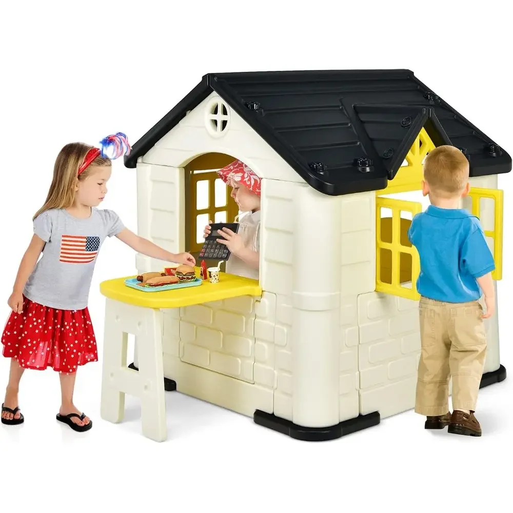 Kids Outdoor Picnic Table - Детский игровой домик для игр на