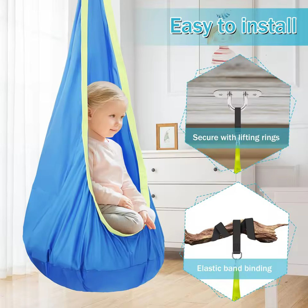 Детское подвесное кресло-качел – обзор и цена Kids Outdoor Hammock Chair