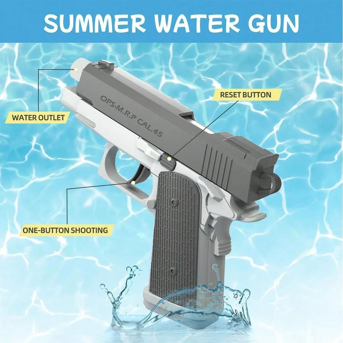 Водные пистолеты-бластеры для  – обзор и цена Water Gun Soaker