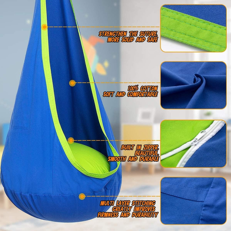 Детское подвесное кресло-качал – обзор и цена Kids Outdoor Hammock Chair