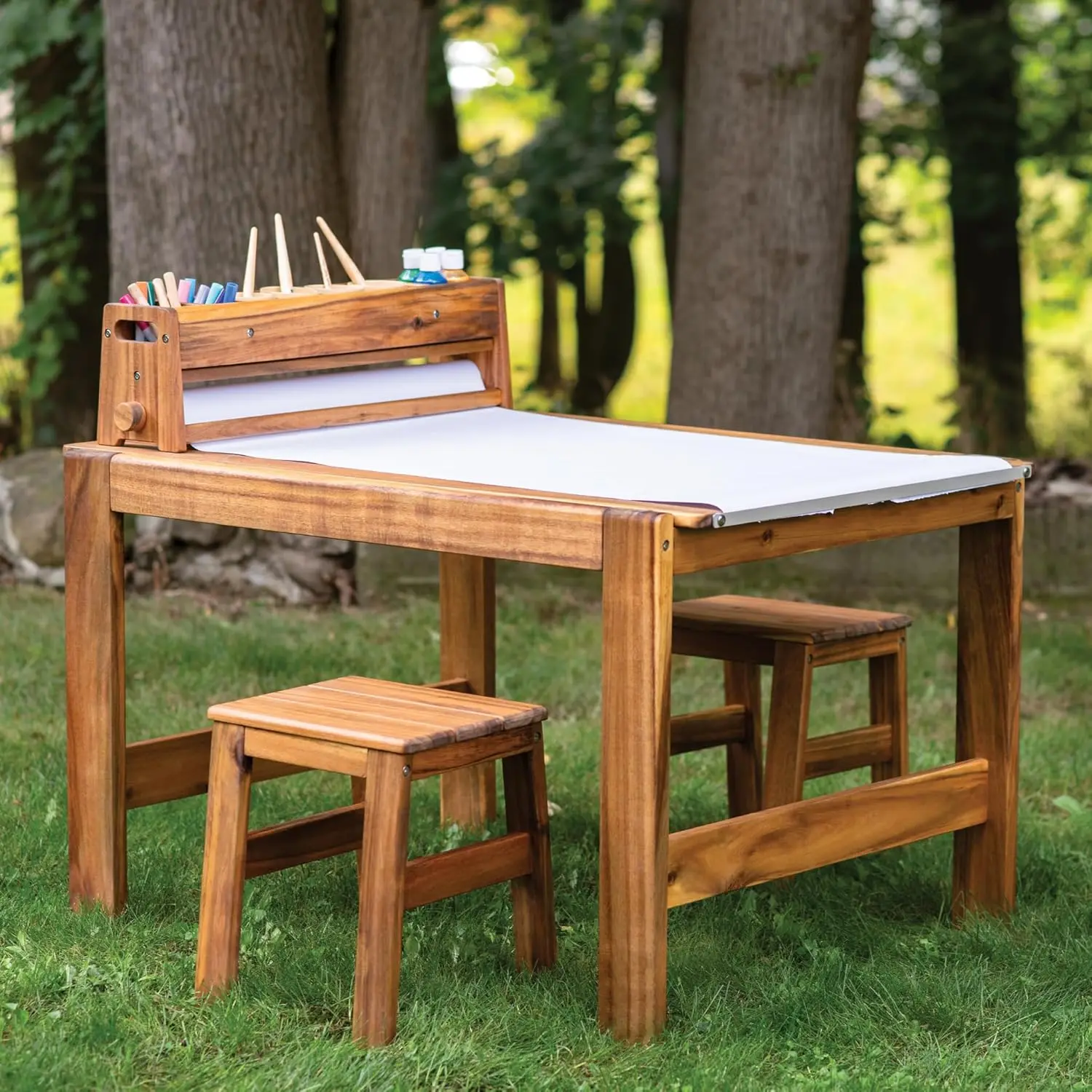 Набор для творчества Acadia Ou – обзор и цена Kids Outdoor Table And Chairs