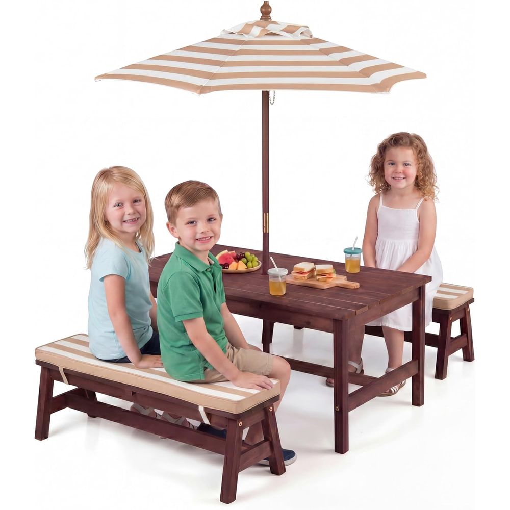 Детский стол для пикника, боль – обзор и цена Kids Outdoor Picnic Table
