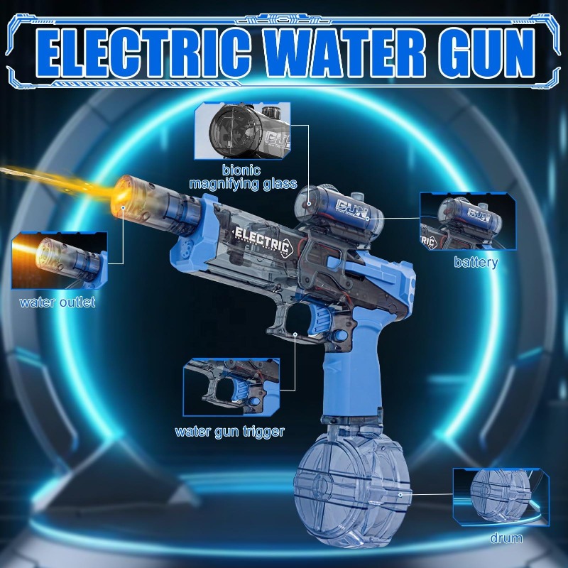 Детские электрические водные п – обзор и цена Water Gun Soaker