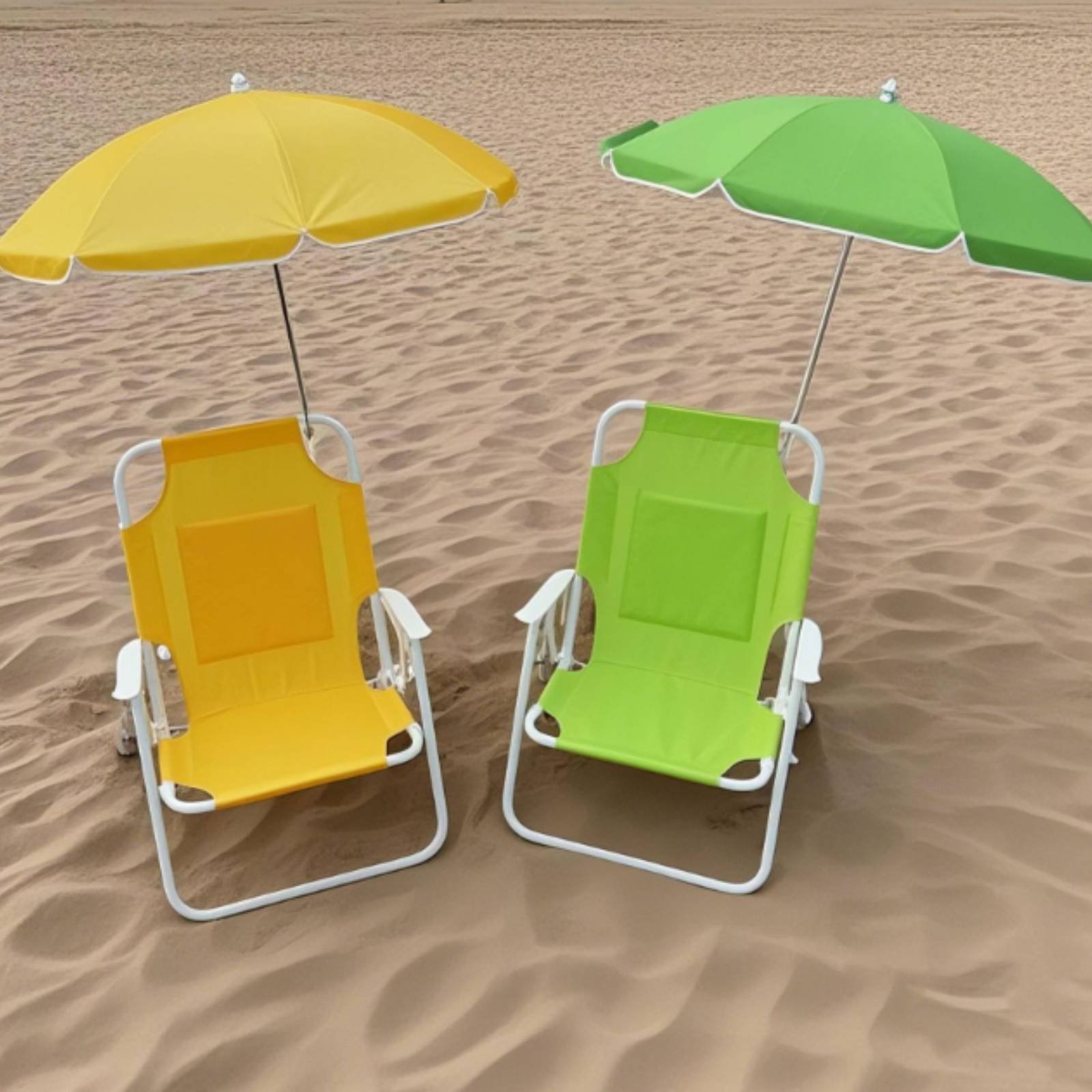 Детский пляжный стульчик-шезло – обзор и цена Kids Outdoor Lounge Chair With Umbrella