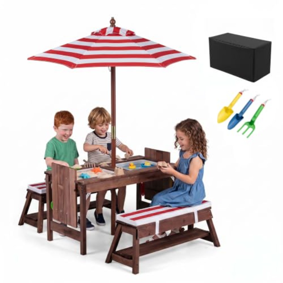 Детский уличный стол для пикни – обзор и цена Kids Outdoor Picnic Table