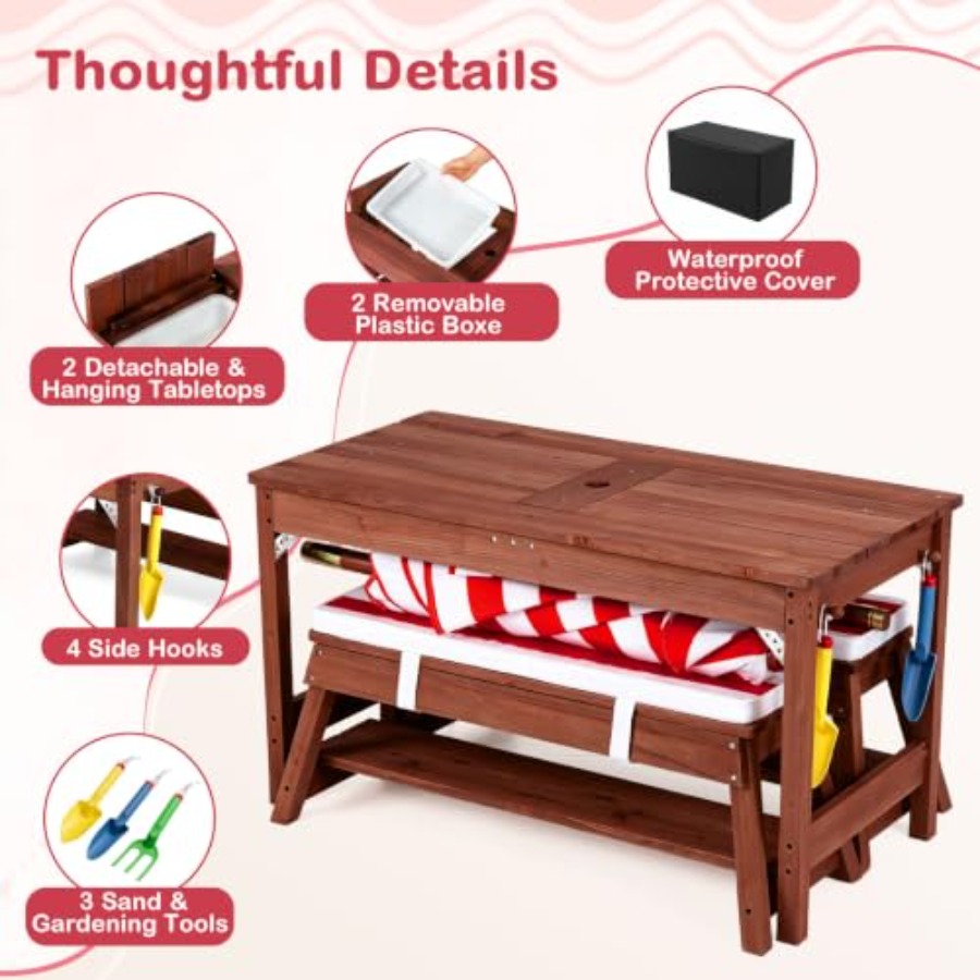 Детский уличный стол для пикни – обзор и цена Kids Outdoor Picnic Table