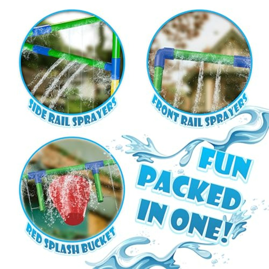 Уличный водный игровой комплек – обзор и цена Kids Outdoor Water Park