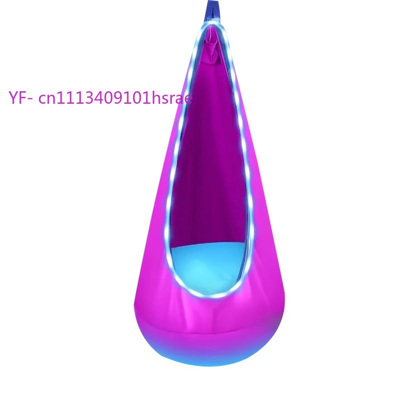 Светящийся надувной гамак с LE – обзор и цена Kids Outdoor Hammock Chair