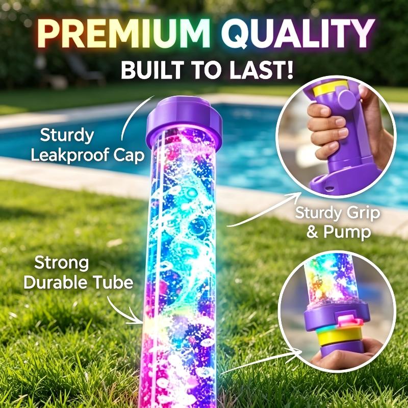 Светодиодный радужный светящий – обзор и цена Water Gun Soaker