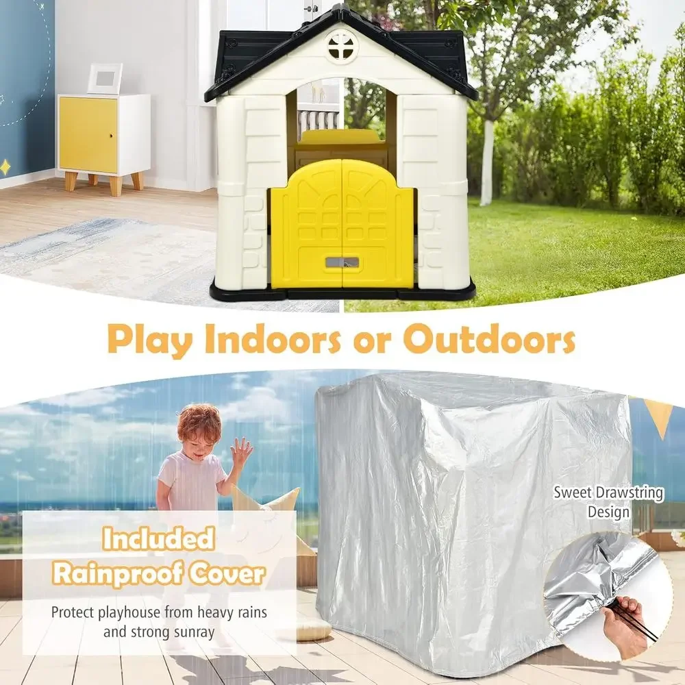 Детский игровой домик для игр  – обзор и цена Kids Outdoor Picnic Table