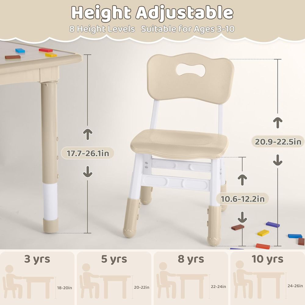 Детский стол и 4 стула, регули – обзор и цена Kids Outdoor Table And Chairs